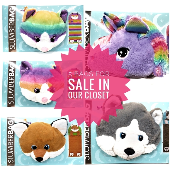 Hugfun Unicorn Kids Slumber Bag Rainbow 66"×28" - Picture 5 of 5